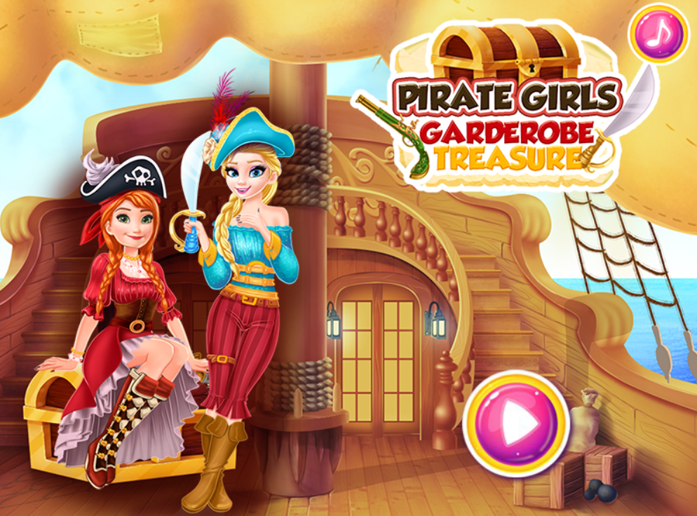 海盗女孩衣柜宝藏(1)