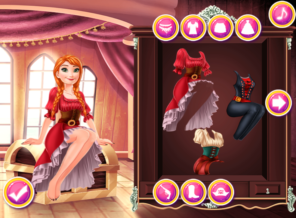 海盗女孩衣柜宝藏(3)