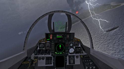 VR模拟飞行游戏
