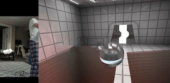 悬浮独木桥VR截图 (1)