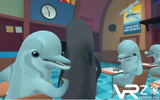 水下课堂试玩评测:奇葩的VR考试作弊游戏