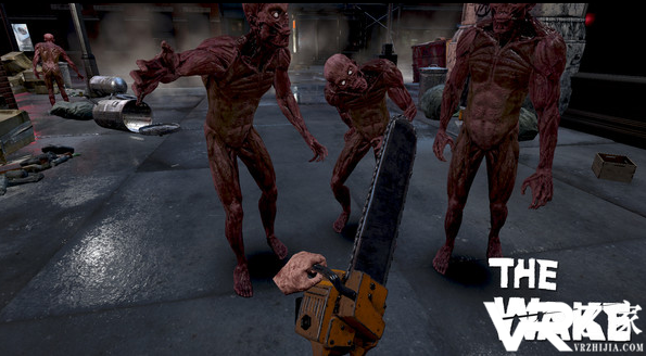《唤醒》VR游戏评测使用各种武器殴打丧尸1.png