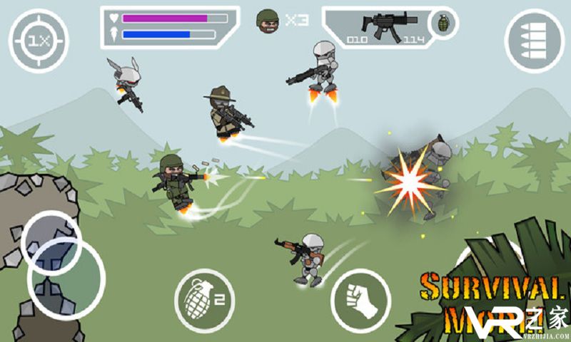 涂鸦军团2：迷你民兵无敌版(2)