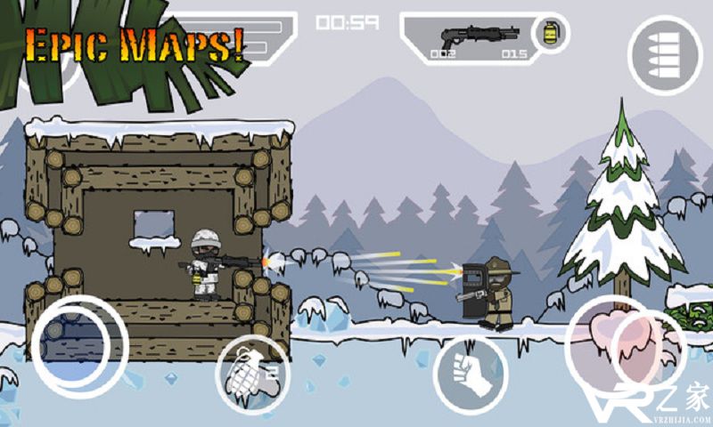 涂鸦军团2：迷你民兵无敌版(1)