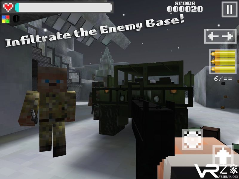 3D方块射击：幽灵行动无敌版(3)