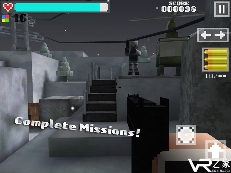 3D方块射击：幽灵行动无敌版(2)