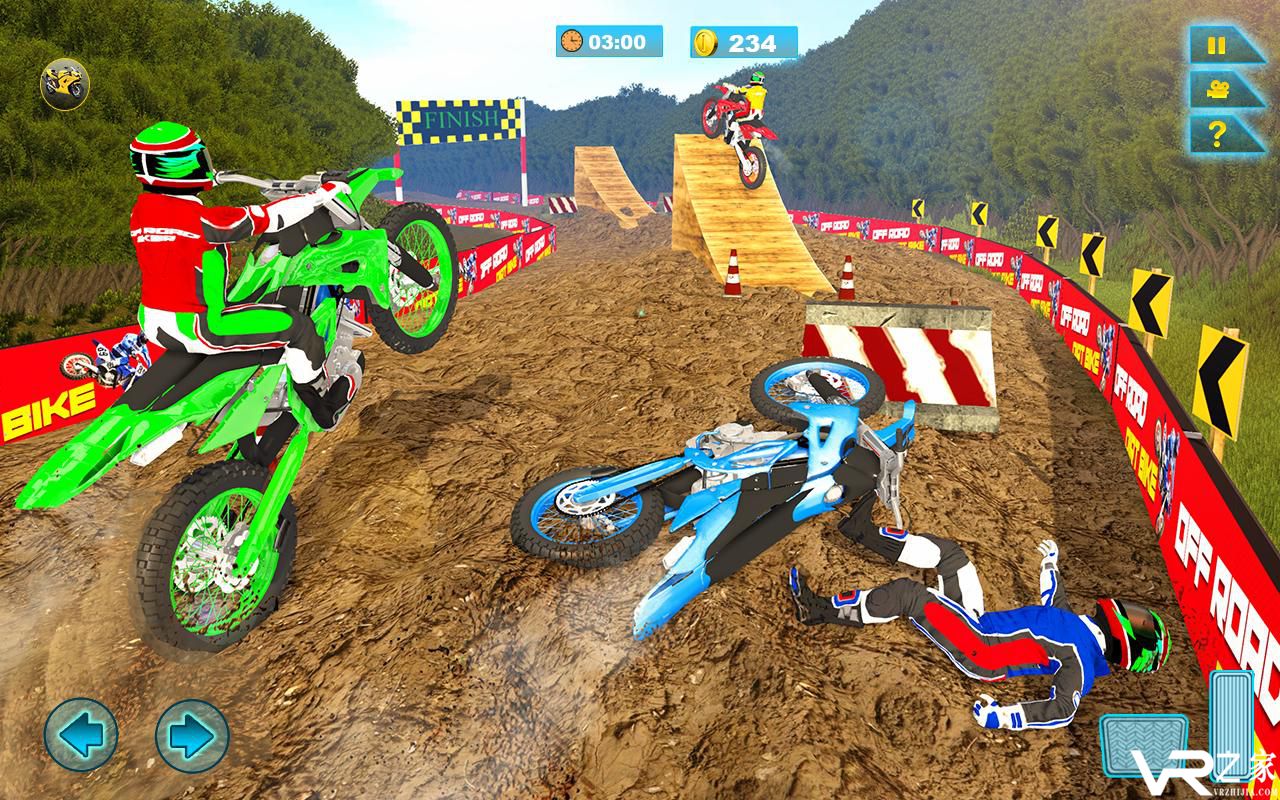 越野摩托山地比赛无敌版(3)