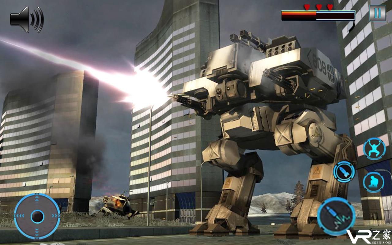 战争机器人2018：城市救援任务无敌版(1)