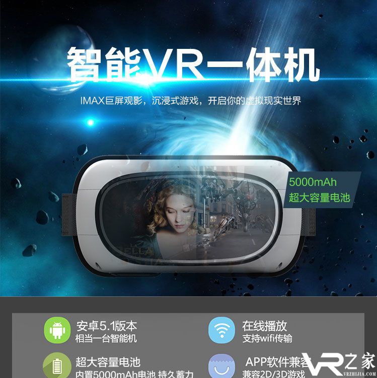 VR眼镜的先行者--G-200VR眼镜一体机