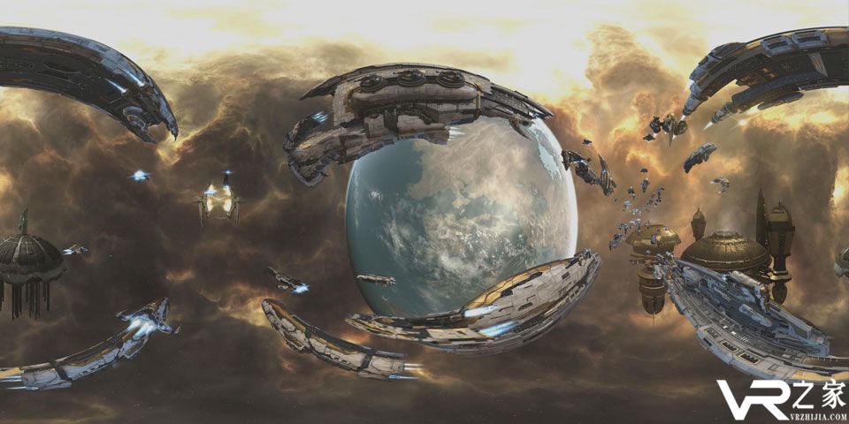[VR全景视频】星战前夜VR 442MB 虚拟科幻星际，科幻党超级福利！