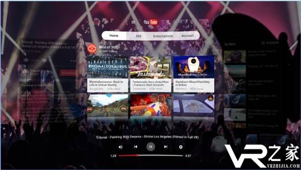 谷歌为了让View头显有更好的体验 提前将YouTube VR上线.jpg