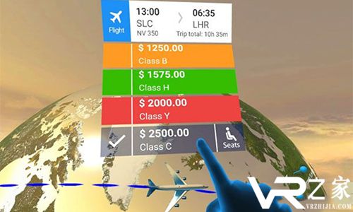 out了! 制定旅游行程用VR 可提前感受航班座位2.jpg