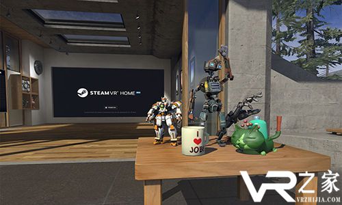 Valve脑洞大开！用游戏的雕像和道具装饰SteamVR Home.jpg