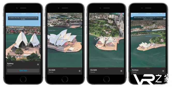 iOS 11 beta2地图应用超酷的VR虚拟现实模式.png
