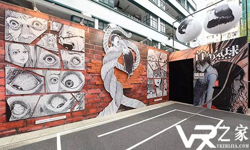 猎奇漫画家伊藤润二举办画展，这次带来了AR体验