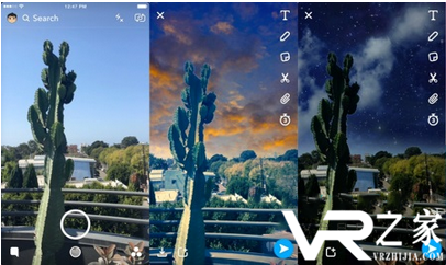 Snapchat推出能够改变天气的AR滤镜2.png