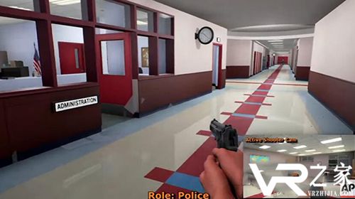 美新项目让教师们在VR中学习应对校园枪击案