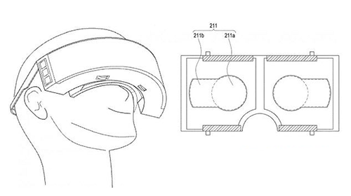 三星为具有弯曲OLED显示器的180度VR头显申请专利.png