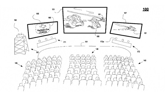 索尼公布VR电竞观看系统专利