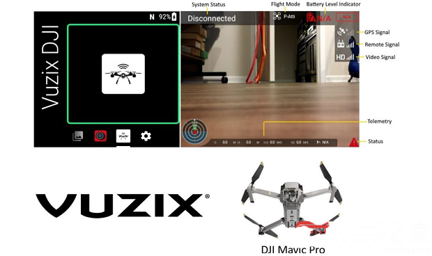 Vuzix Blade AR智能眼镜兼容亚马逊Alexa，DJI无人机.png