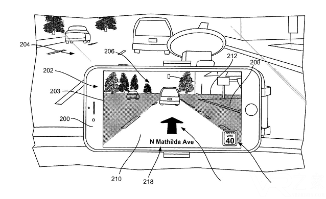 Apple申请AR地图导航专利.png