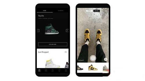 Sneaker App GOAT让你通过AR技术试穿全球限量版鞋子.png