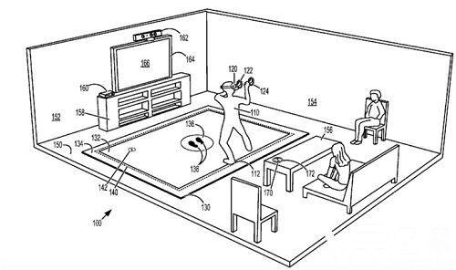 微软新专利曝光：用于VR设备的地垫 保护VR使用者的安全