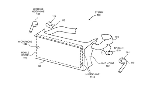 苹果公司三项AR新专利曝光，音频或联动Airpods