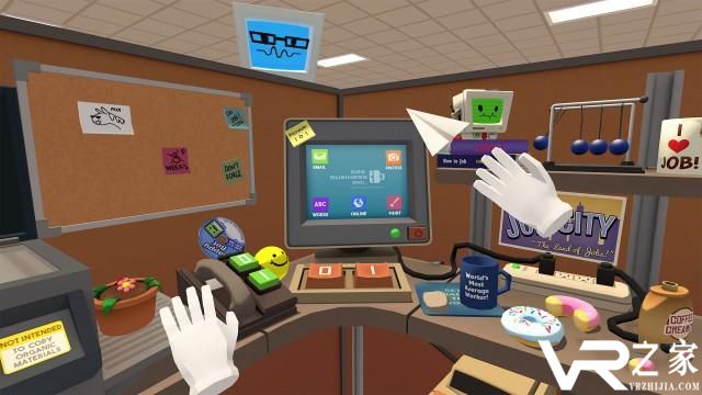 VR游戏《工作模拟器》销量超100万份