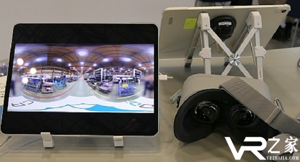 日本球童公司通过VR技术展示制造业工厂场景