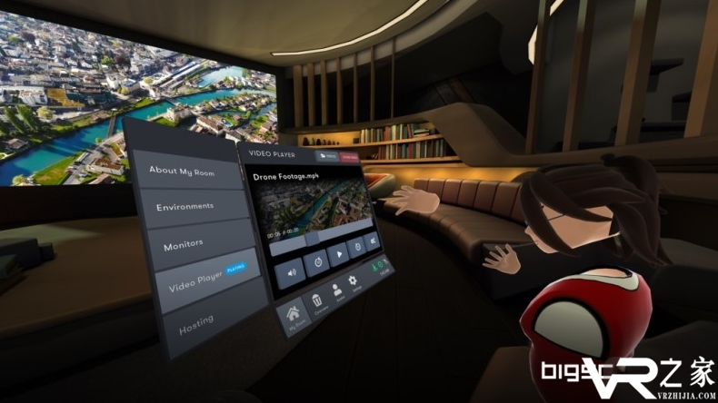 VR社交平台Bigscreen新增本地视频共享功能