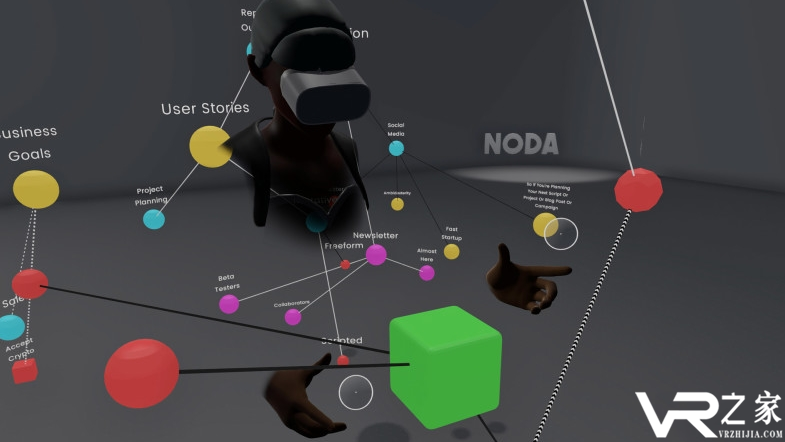 VR思维导图应用Noda