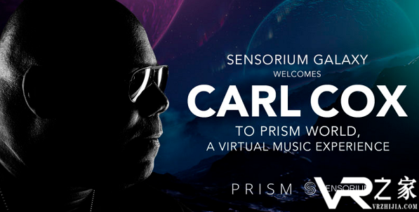 社交VR平台 Sensorium Galaxy宣布与世界知名DJ Carl Cox合作.png