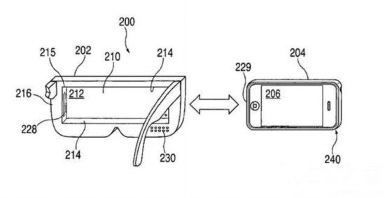 苹果VR头戴显示设备专利曝光