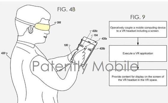 谷歌VR头显专利