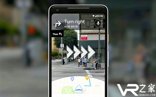 谷歌地图将在Pixel手机上支持AR导航功能.png