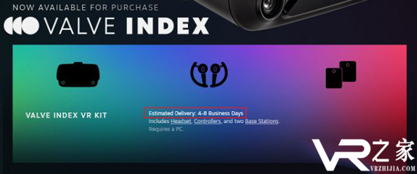 Valve Index套件预订火爆超预期将延长发货日期