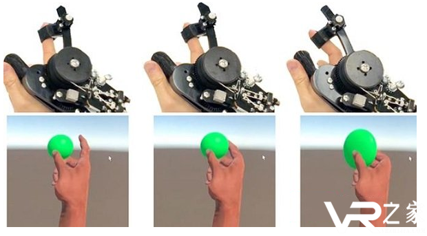 微软研究院展示了新款原型VR控制器CapstanCrunch.png