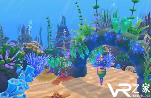 卡通海洋VR登陆steam HTC Vive带孩子们探索VR海洋世界