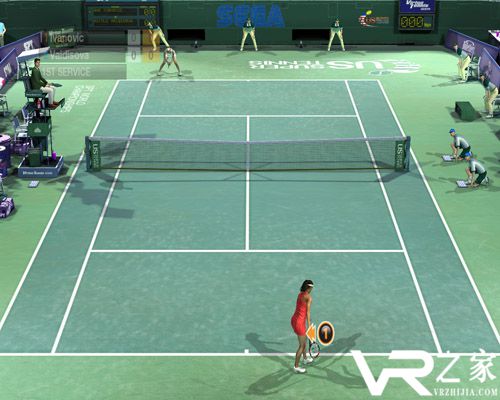 VR网球2009基本操作技巧分享