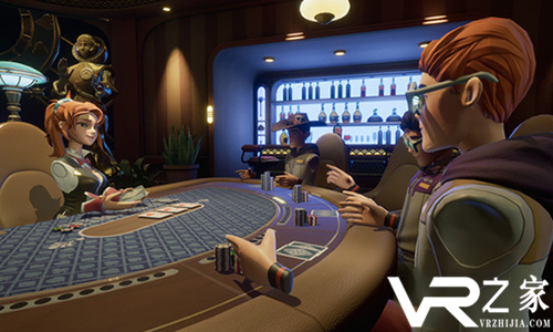 不伤害钱包的幸运夜 在VR游戏中玩德州扑克吧!