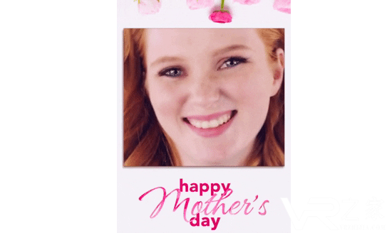 Snapchat推出母亲节主题的AR滤镜.png