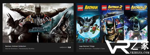 Epic喜加六：免费领《蝙蝠侠》阿甘、乐高系列