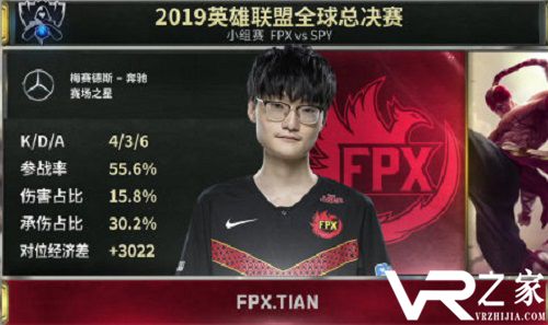 《英雄联盟》S9全球总决赛小组赛第三日：FPX拿到世界赛首胜