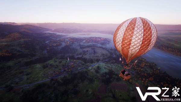 《荒野大镖客2》新MOD出炉 乘坐热气球，鸟瞰西部绝景