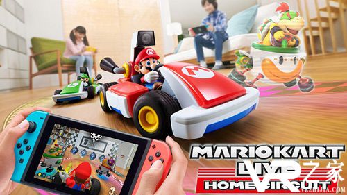 任天堂发布Switch实体赛车AR游戏Mario Kart Live: Home Circuit