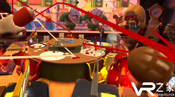 VR模拟游戏Cook-Out：A Sandwich Tale