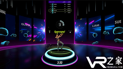 VR健身游戏FitXR有氧健身操模式现已上线