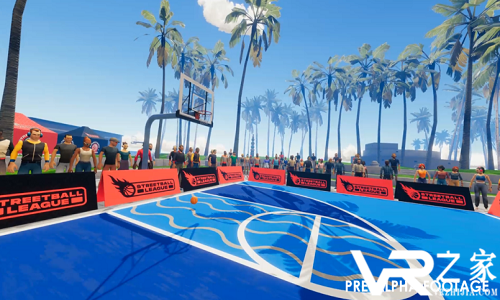 VR街头篮球游戏Streetball League抢先体验版即将登陆Steam
