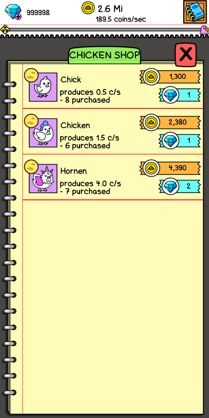 小鸡的进化破解版(2)